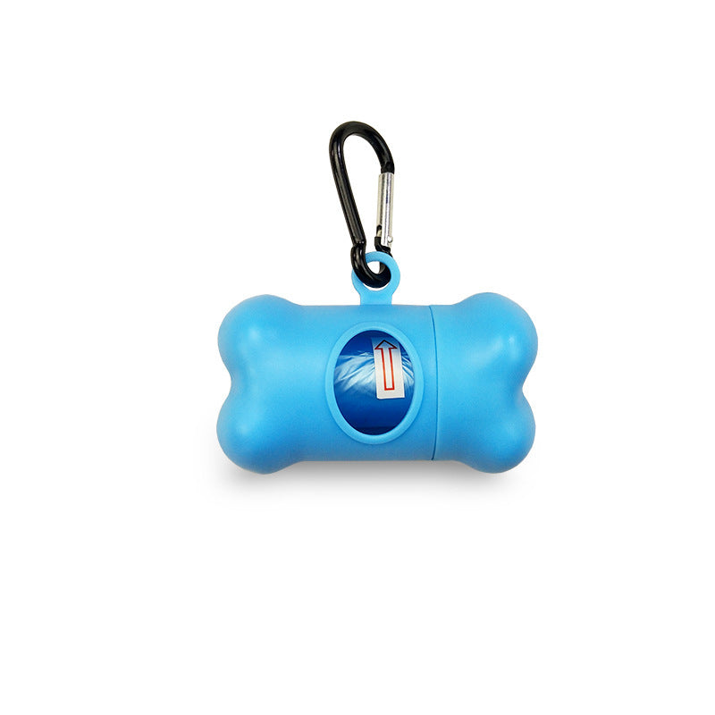Pet cleaning supplies dog picking up bag