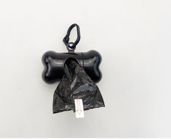 Pet cleaning supplies dog picking up bag