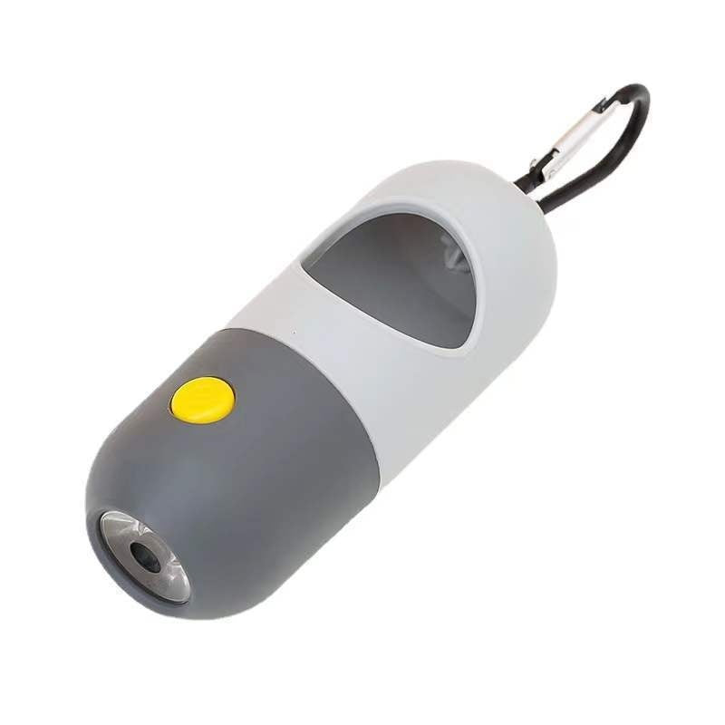 Led Light Pet Waste Bag Dispenser For Dogs Cats