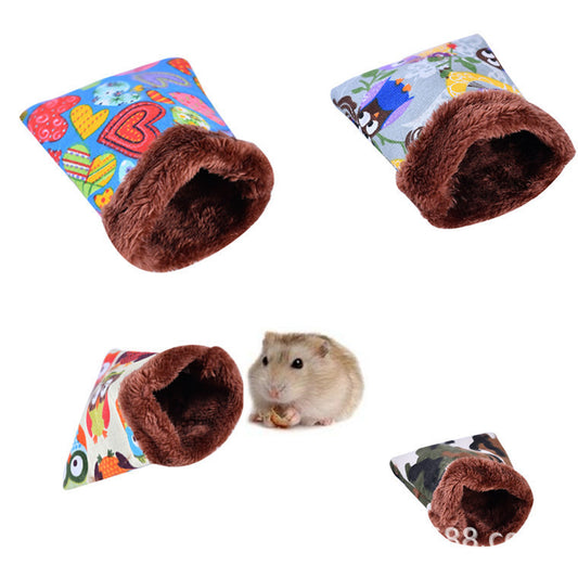 Small Pet Hamster Golden Silk Bear Honey Bag