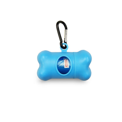 Pet cleaning supplies dog picking up bag