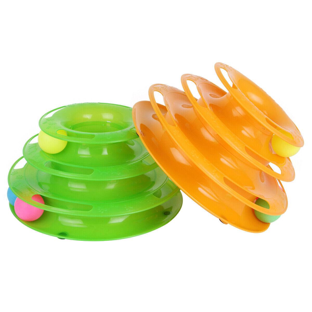 Pet Cat Crazy Ball Disk Interactive Toys