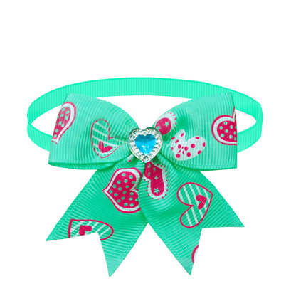 Pet Love Diamond Bow Tie Bow