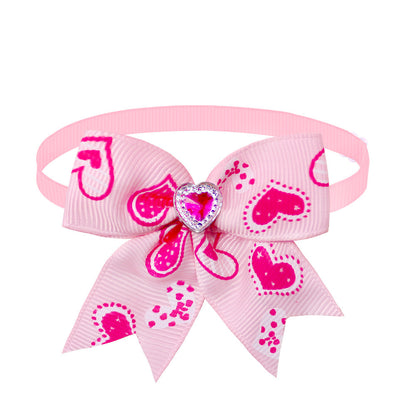 Pet Love Diamond Bow Tie Bow