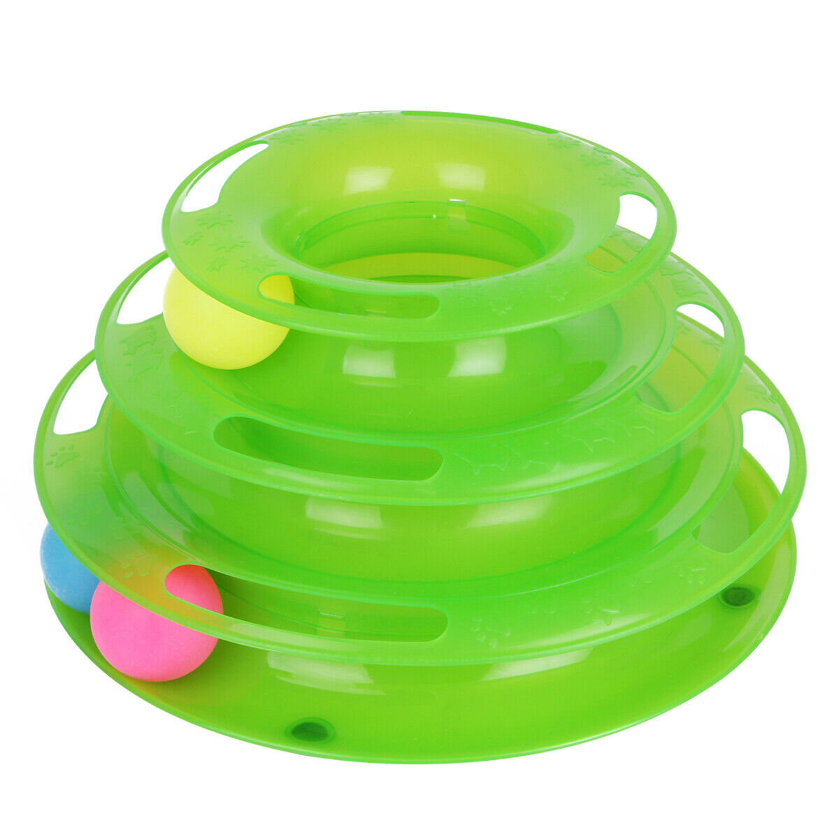 Pet Cat Crazy Ball Disk Interactive Toys