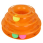 Pet Cat Crazy Ball Disk Interactive Toys