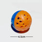 Colored Plastic Bell Mesh Hollow Sound Cat Teasing Ball